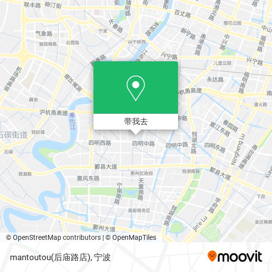 mantoutou(后庙路店)地图