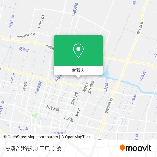 慈溪合胜瓷砖加工厂地图
