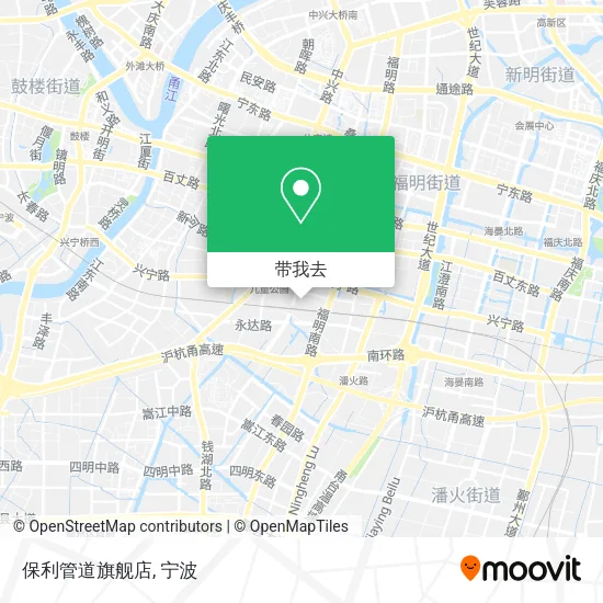 保利管道旗舰店地图