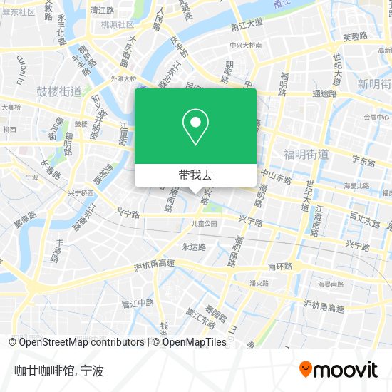 咖廿咖啡馆地图