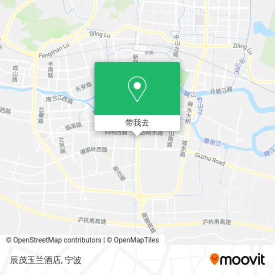 辰茂玉兰酒店地图
