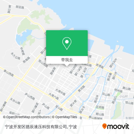 宁波开发区德辰液压科技有限公司地图