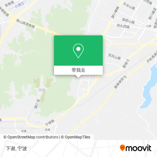 下谢地图
