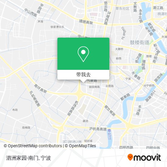 泗洲家园-南门地图