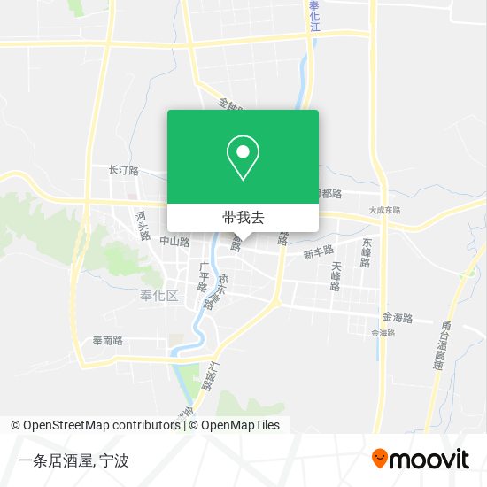 一条居酒屋地图