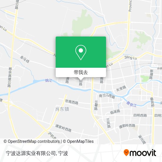 宁波达源实业有限公司地图