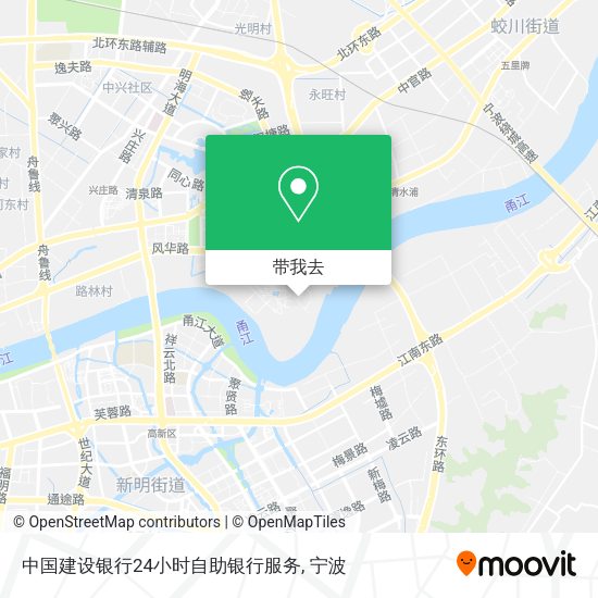 中国建设银行24小时自助银行服务地图