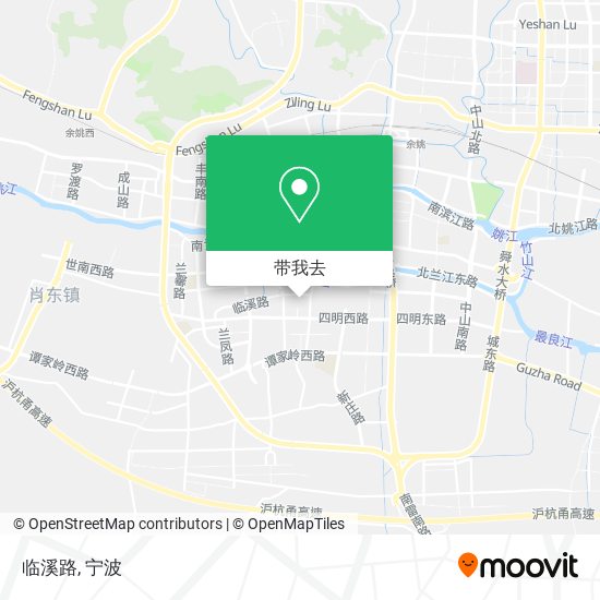 临溪路地图