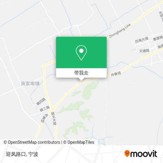 迎凤路口地图