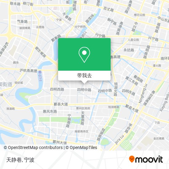 天静巷地图