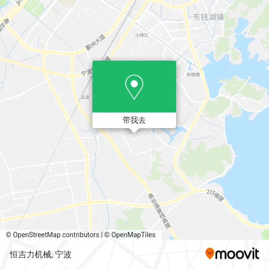 恒吉力机械地图