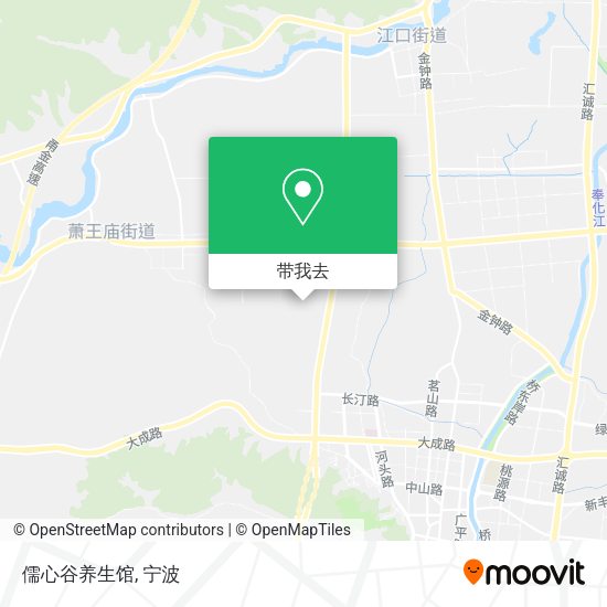 儒心谷养生馆地图