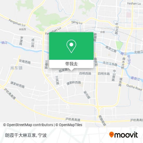 朗霞干大林豆浆地图