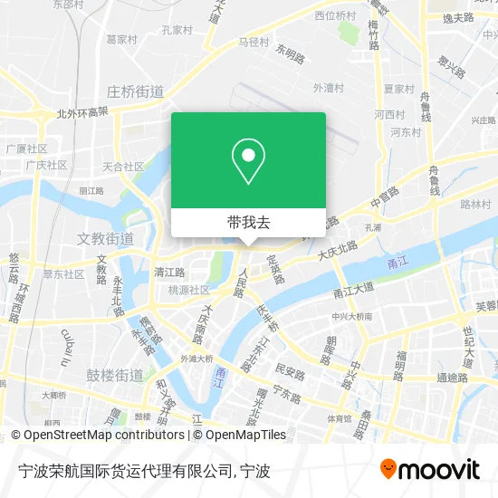 宁波荣航国际货运代理有限公司地图