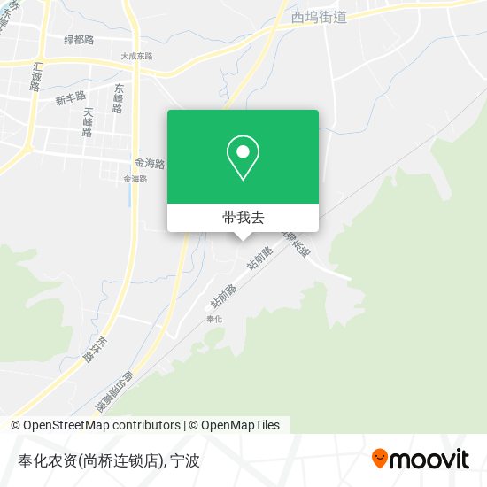 奉化农资(尚桥连锁店)地图