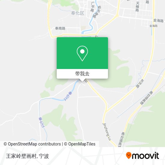 王家岭壁画村地图