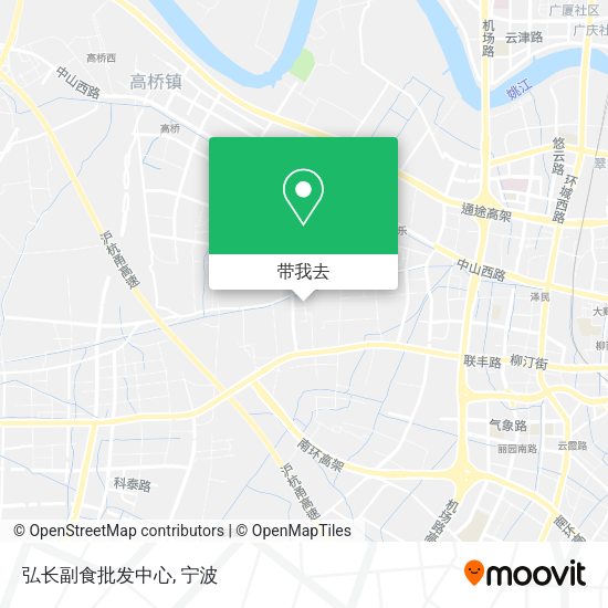 弘长副食批发中心地图