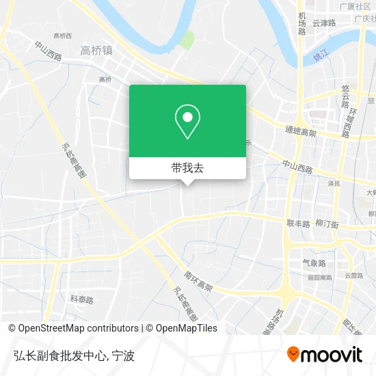 弘长副食批发中心地图