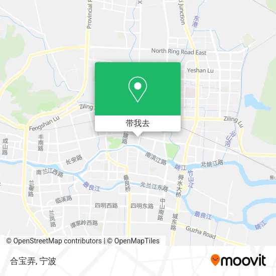 合宝弄地图