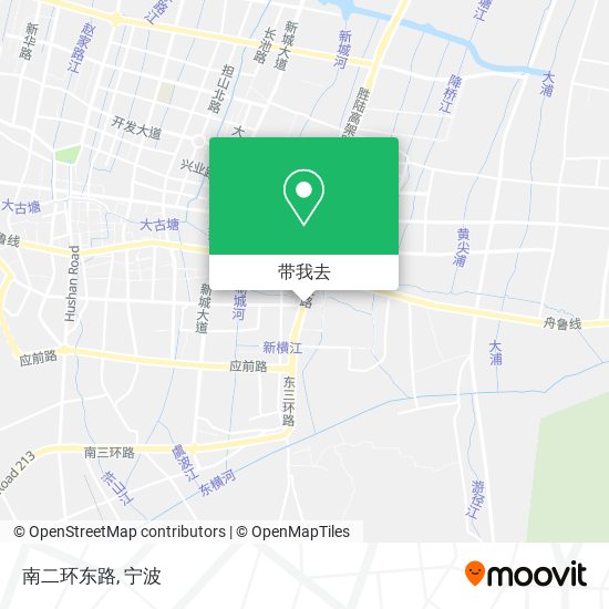 南二环东路地图