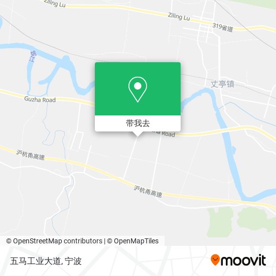 五马工业大道地图