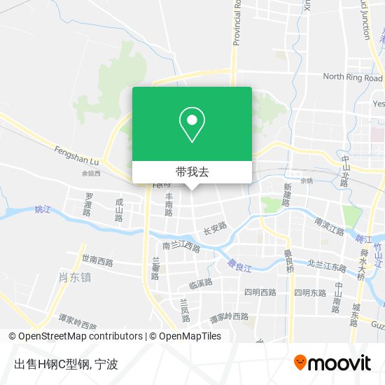 出售H钢C型钢地图