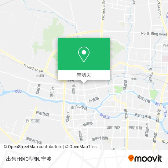出售H钢C型钢地图
