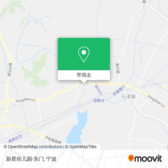 新星幼儿园-东门地图