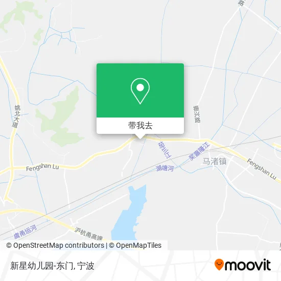 新星幼儿园-东门地图
