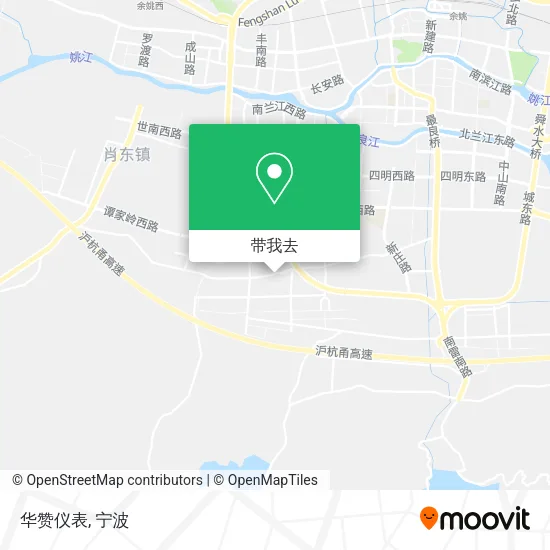 华赞仪表地图