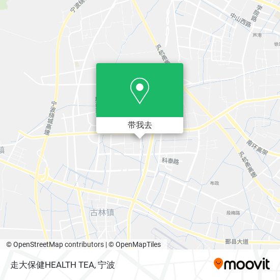 走大保健HEALTH TEA地图