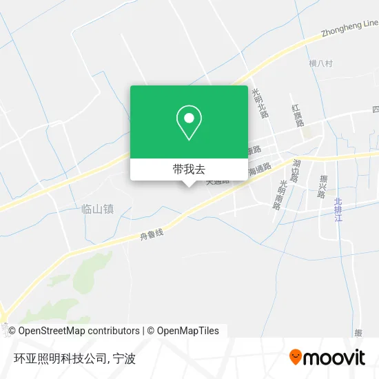 环亚照明科技公司地图