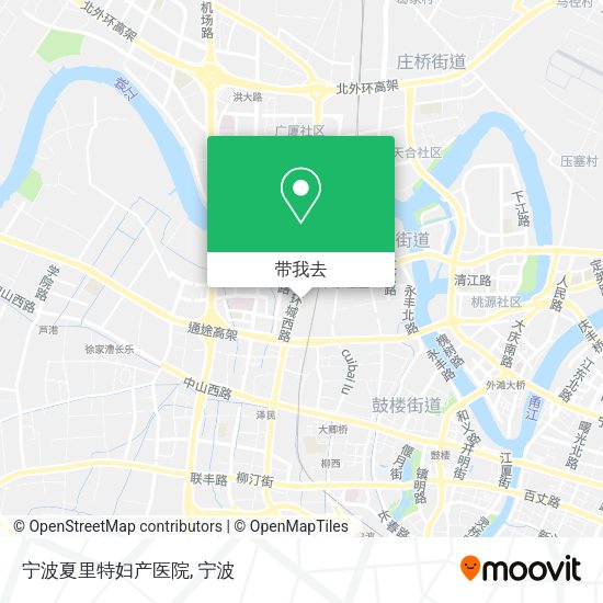 宁波夏里特妇产医院地图