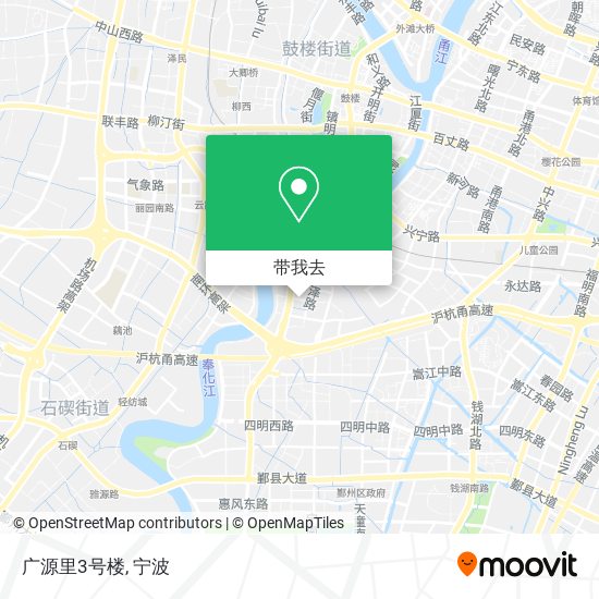 广源里3号楼地图