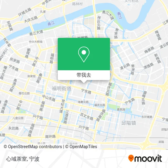 心域茶室地图