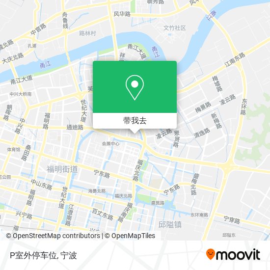 P室外停车位地图