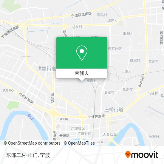 东邵二村-正门地图