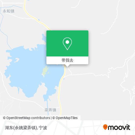 湖东(余姚梁弄镇)地图