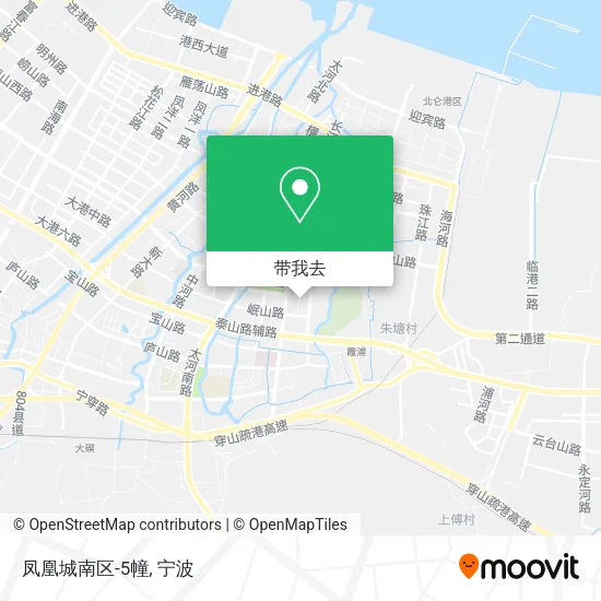凤凰城南区-5幢地图