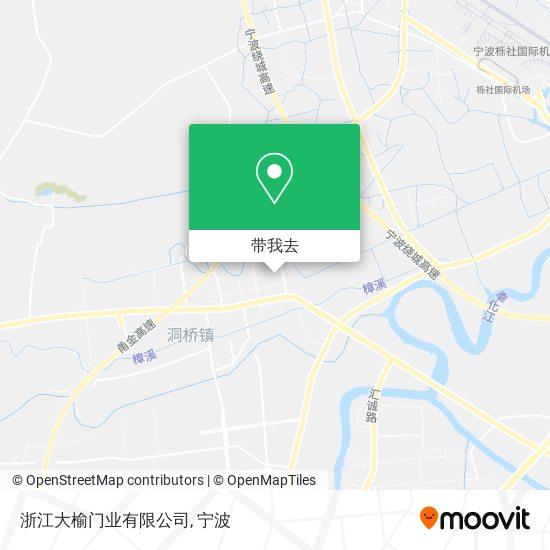 浙江大榆门业有限公司地图