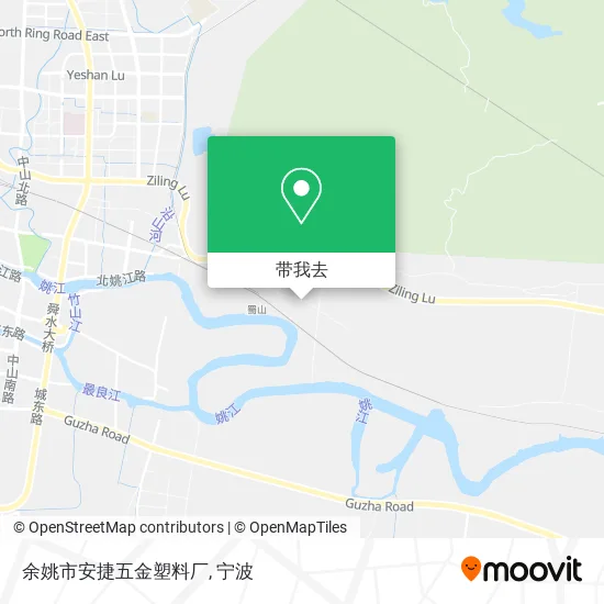 余姚市安捷五金塑料厂地图