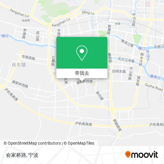 俞家桥路地图