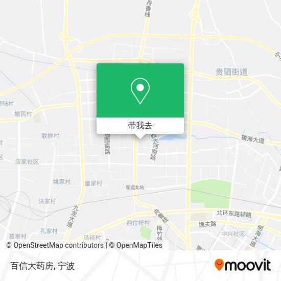 百信大药房地图