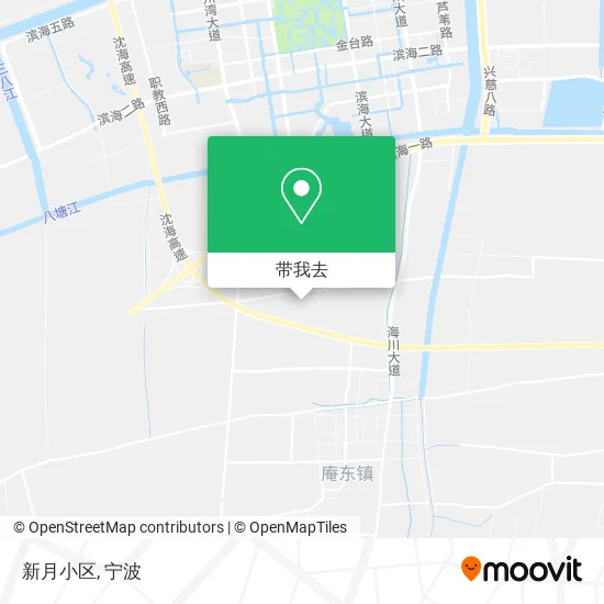 新月小区地图