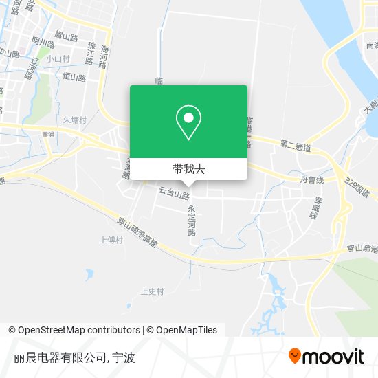 丽晨电器有限公司地图