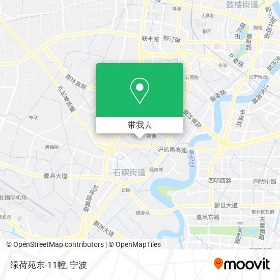 绿荷苑东-11幢地图