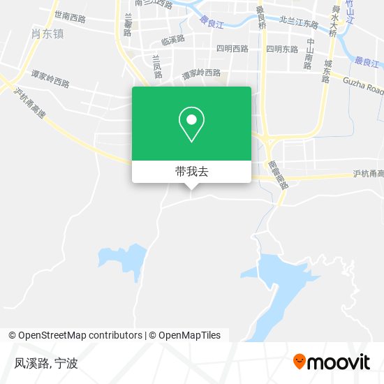 凤溪路地图