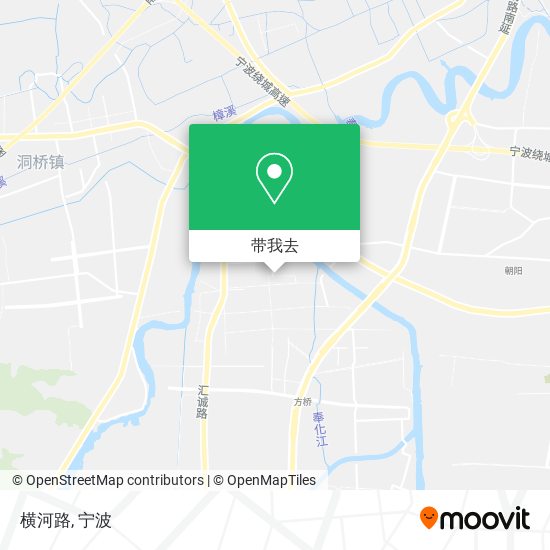 横河路地图