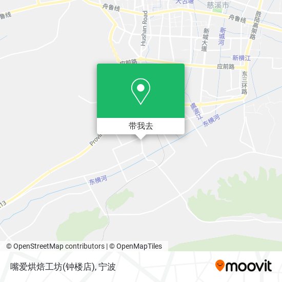 嘴爱烘焙工坊(钟楼店)地图