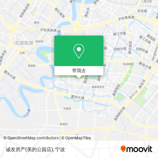 诚发房产(美的公园店)地图